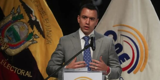 Presidente de Ecuador crea comité de crisis