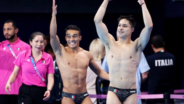 Gana México oro en mundial de clavados