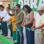 Inaugura Munguía pavimentación de calle Juárez en Las Palmas