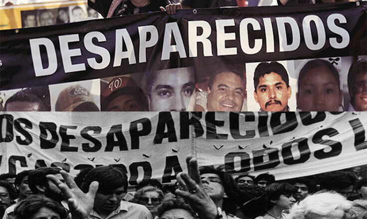 Desaparecidos, peor que en Argentina