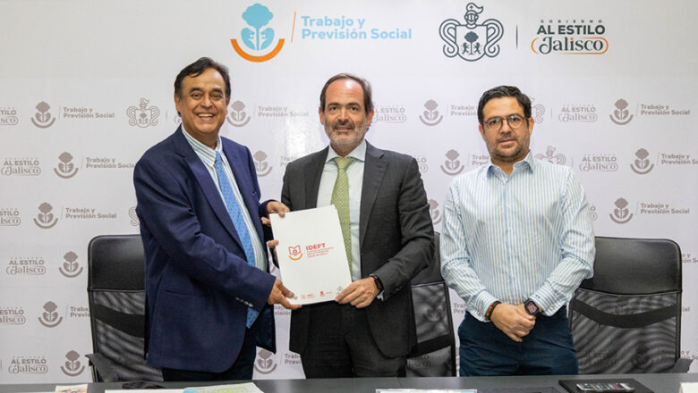 Firma IDEFT convenio para fortalecer capacitación laboral