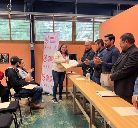 Brinda IDEFT capacitación en Huejúcar y Huejuquilla