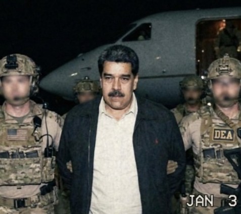 Captura EU a Nicolás Maduro