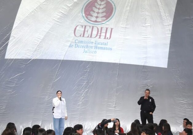 Participa CEDHJ con domo móvil en programa para la paz