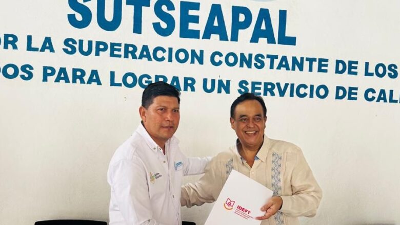 Fortalece IDEFT vinculación institucional en Vallarta