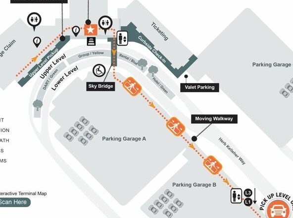 Plataformas digitales, con estacionamiento en aeropuerto