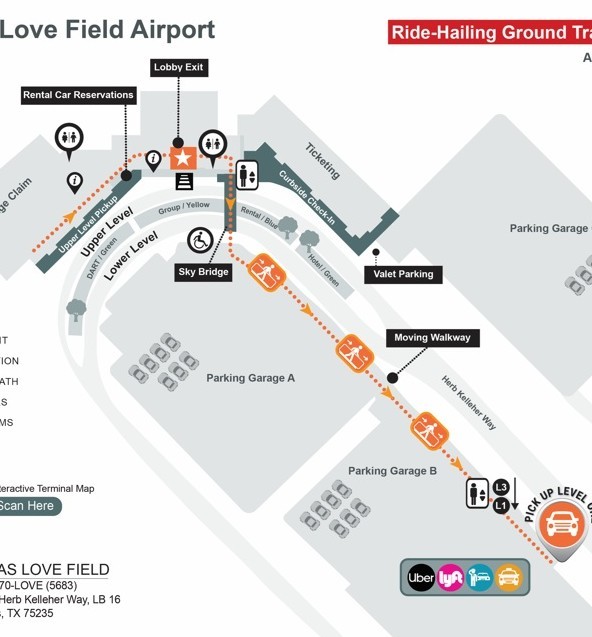Plataformas digitales, con estacionamiento en aeropuerto