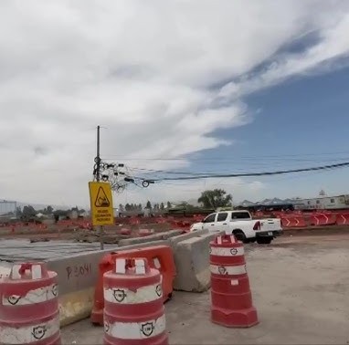 Patio ajeno para el aeropuerto