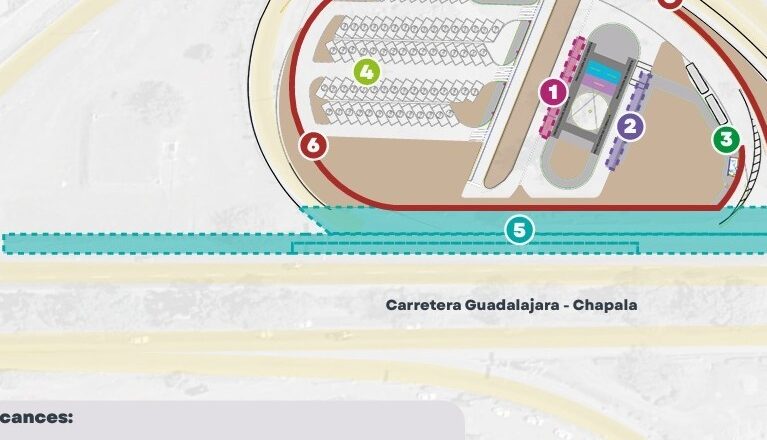 Plataformas y taxis, abordaje en aeropuerto