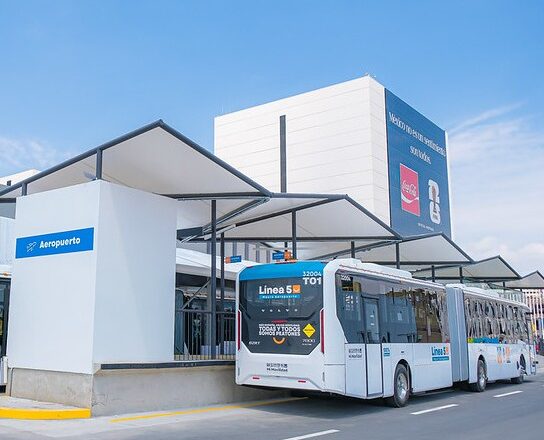 “Línea 5”, tramo final al aeropuerto