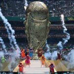Colorida inauguración del mundial