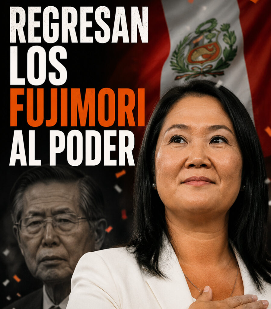 Keiko, la cuarta fue la vencida