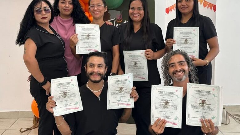 Entrega IDEFT 150 constancias y diplomas en Vallarta