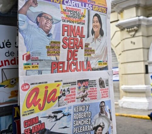 Atorada la elección en Perú