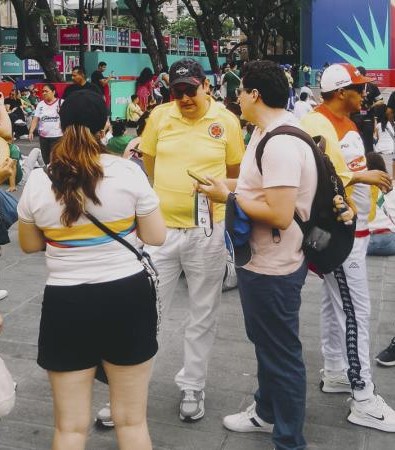 Siguen huella de carbono de turistas en el mundial
