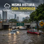 Inundaciones, imagen repetida en Guadalajara