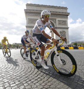 Isaac del Toro es tercero en el Tour de Francia