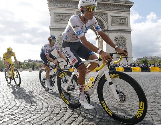 Isaac del Toro es tercero en el Tour de Francia