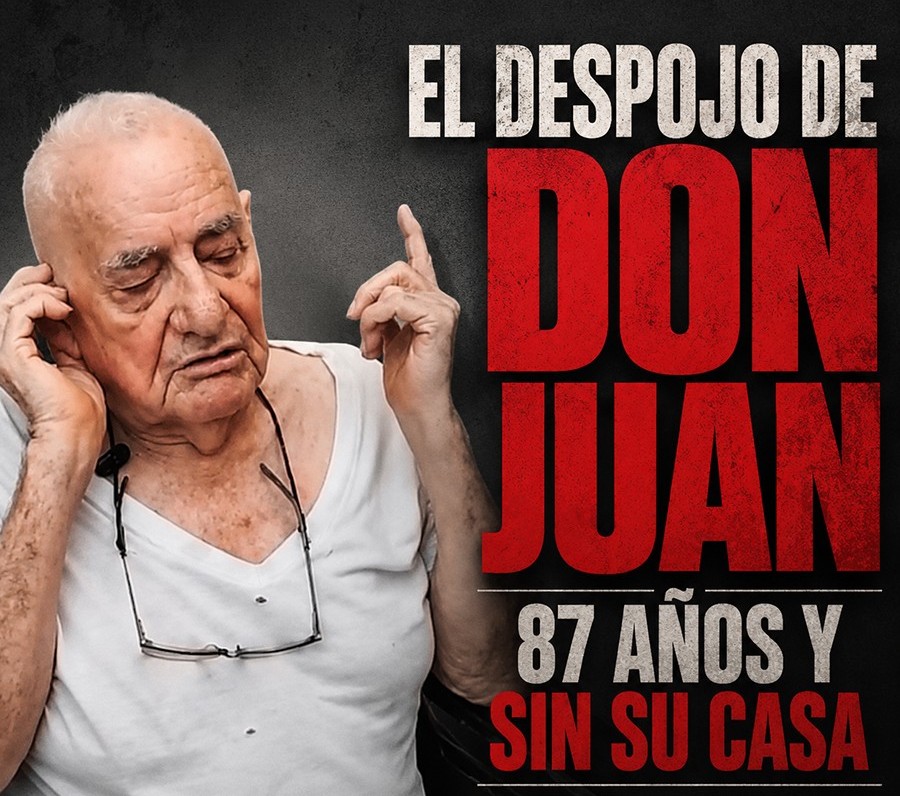 Un desalojo viral
