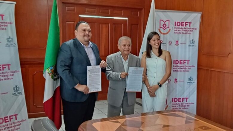 IDEFT y Caja Atemajac suman esfuerzos de capacitación