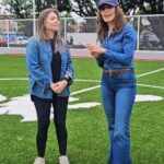 Entrega Vero Delgadillo rehabilitación de canchas deportivas
