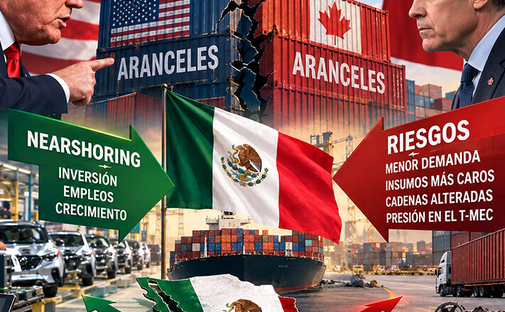 Aranceles de Trump a Canadá, guerra que golpea a México