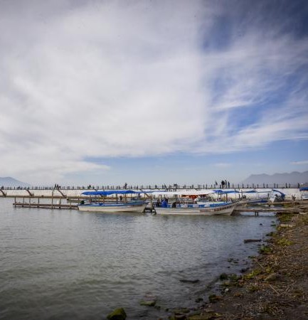 Lago de Chapala al 69 por ciento de su capacidad
