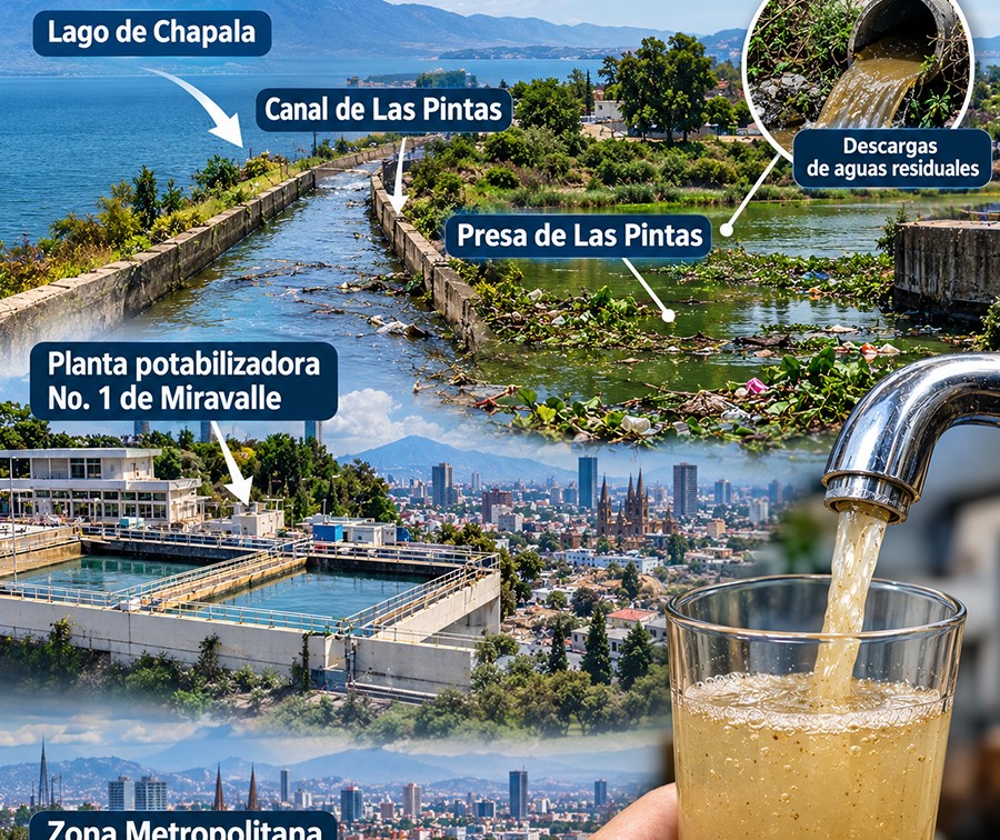 ¿De dónde viene el “agua puerca”?