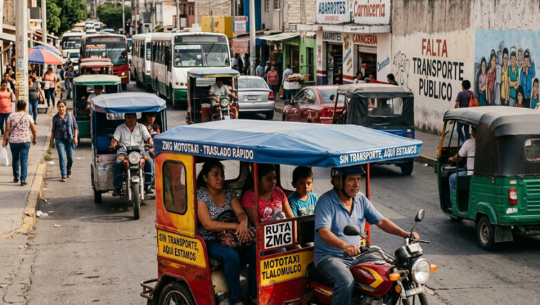 Mototaxis, irregular negocio de 3 ruedas