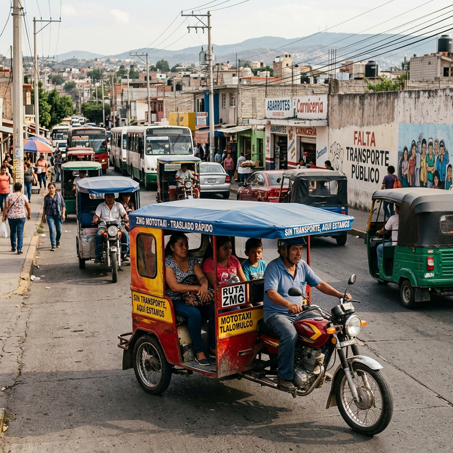 Mototaxis, irregular negocio de 3 ruedas