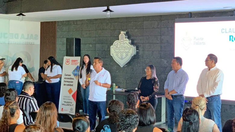 Otorga IDEFT capacitación a más vallartenses
